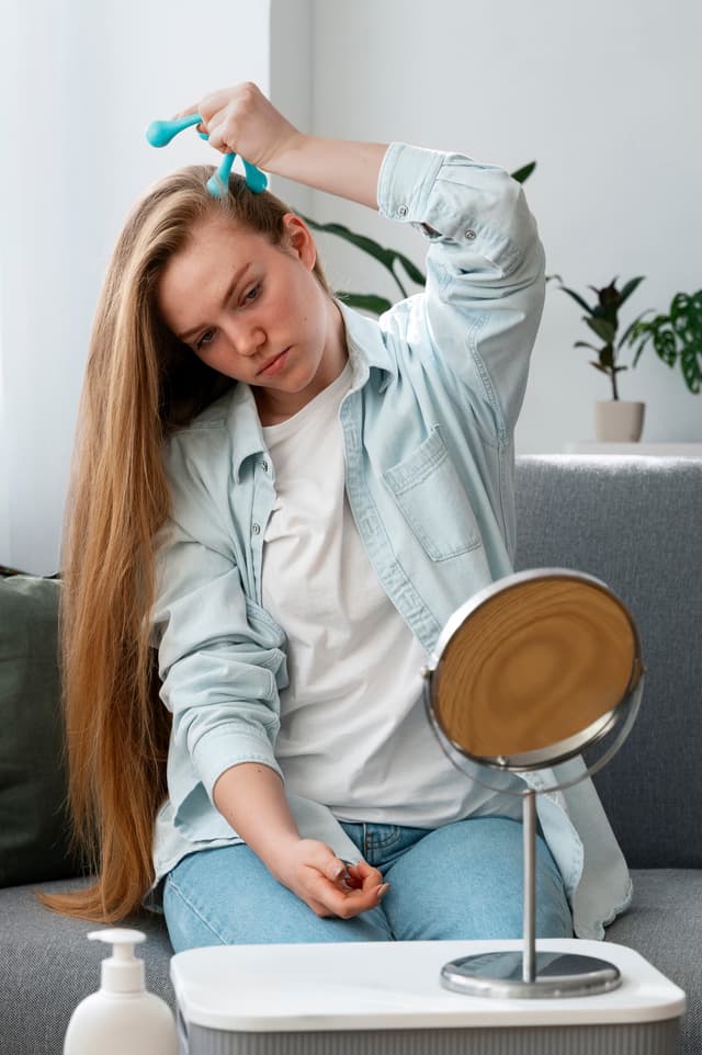 Hair restoration in PCOS